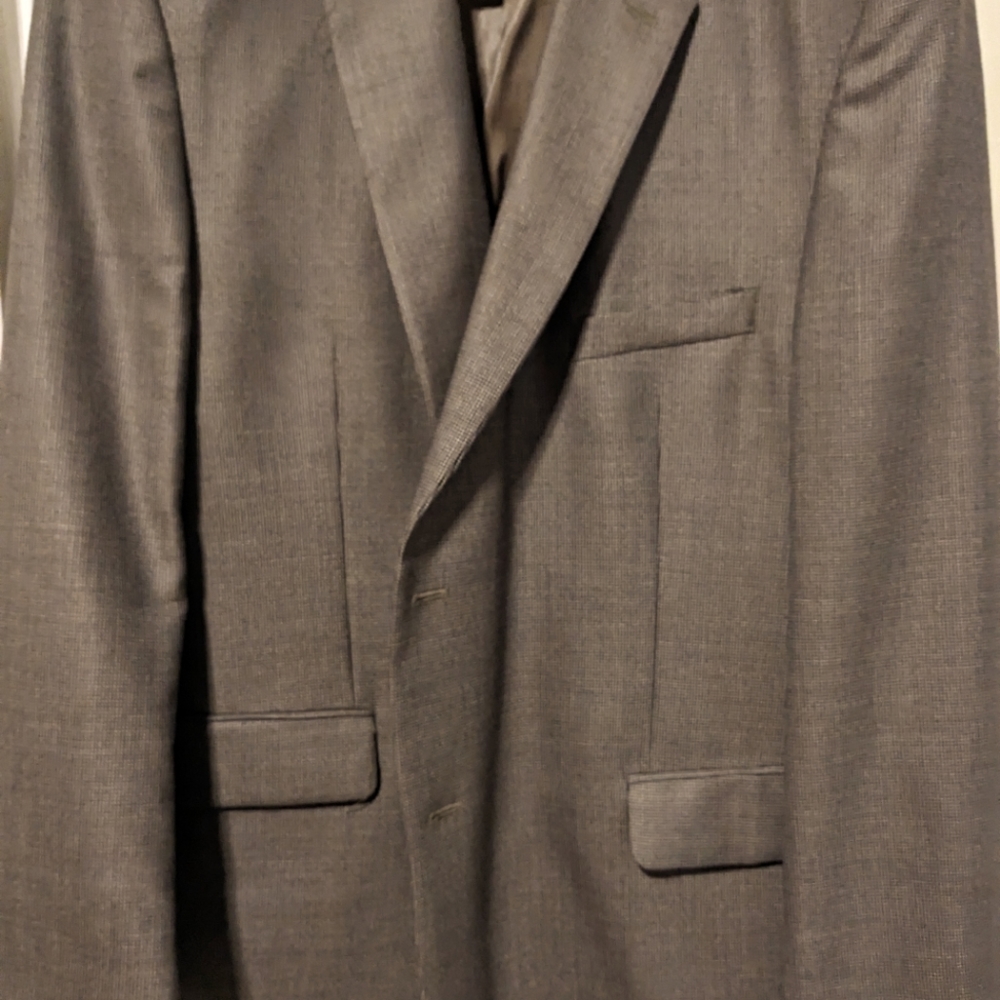Pronto Uomo Platinum men's wool dress blazer 52 regular